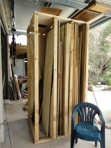 Plywood Rack